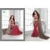Red With Grey Stylish Indian Saree