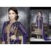 Blue Gold Embroidered Dress Kurti Party Wear Salwar Suit
