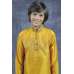 Yellow Kids Kurta Pajama Indian Boys Wedding Suit