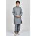 Dark Grey Boys Eid Kurta Shalwar