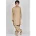 Brown Little Boys Kurta Shalwar Suit
