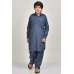 Blue Teen Boys Side Pockets Shalwar Kameez