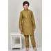 Boys Gold Kurta Pajama