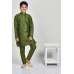 Mehndi Green Indian Boys Silk Kurta Pajama Mehndi Green Indian Boys Silk Kurta Pajama
