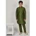 Mehndi Green Indian Boys Silk Kurta Pajama Mehndi Green Indian Boys Silk Kurta Pajama