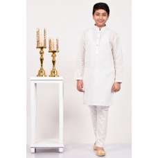 White Boys Formal Cotton Kurta Trouser White Boys Formal Cotton Kurta Trouser