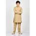 Dark Fawn Kids Readymade Kurta Pajama