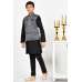 Dark Grey Fancy Waistcoat for Boys