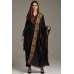 Black Warm Kurta Style Winter Dress