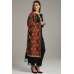 Black Shawl Winter Wear Salwar Suit