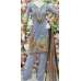 Blue Printed Readymade Pakistani Lawn Salwar Kameez 