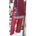 Maroon Pakistani Designer Printed Lawn Salwar Suit