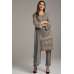  Grey Dress Kurti Indian Festive Party Salwar Readymade Suit 