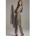  Grey Dress Kurti Indian Festive Party Salwar Readymade Suit 