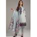 LILAC GREY SUMMER WEAR PAKISTANI READYMADE SALWAR KAMEEZ