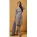 Grey Gold Dress Kameez Pakistani Salwar Suit
