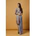 Grey Gold Dress Kameez Pakistani Salwar Suit