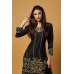 Black Designer Embroidered Pakistani Style Suit