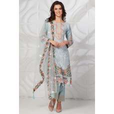 Light Grey Formal Pakistani Salwar Suit