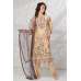 Beige Embroidered Formal Salwar Suit