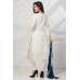 Cream Embroidered Indian Traditional Punjabi Dress