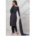 Black Printed Pakistani Style Casual Suit