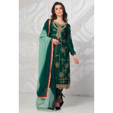 Dark Green Indian Pakistani Ladies Salwar Suit