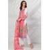 Off White Pink Printed Designer Party Wear Pakistani Style Suit