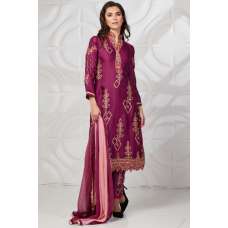 Purple Readymade Pakistani Traditional Salwar Suit