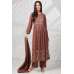 Brown Sequin Indian Designer Palazzo Suit