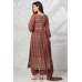 Brown Sequin Indian Designer Palazzo Suit