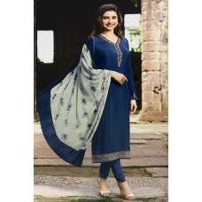 Galaxy Blue Indian Designer Salwar Suit