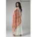 Off White Peach Flared Dress Anarkali Gown Off White Peach Flared Dress Anarkali Gown