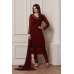 BERRY RED GEORGETTE DESIGNER READY MADE SALWAR SUIT 