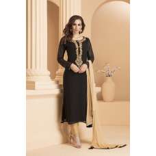 Black Gold Dress Indian Salwar Suit Online Readymade  