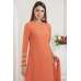 ORANGE SIMPLE STRAIGHT CUT DESIGNER READY MADE SUIT 