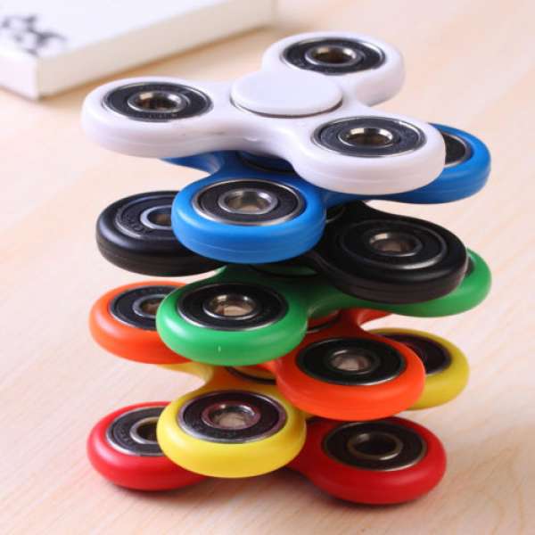 FIDGET FINGER SPINNER HAND FOCUS ULTIMATE SPIN STEEL EDC BEARING STRESS TOYS UK