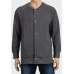 Grey Designer Organic Wool Mens Jacket
