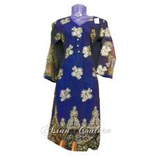 Stunning Blue Embroidered Ready Made Salwar Kameez Suit