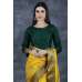 Yellow & Green Indian Wedding Saree Desi Bridal Designer Saree