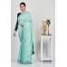 Mint & Navy Blue Pakistani Designer Saree