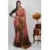 Rose Pink Art Silk Banarasi Saree with Blouse