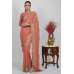 Rose Pink Embroidered Georgette Pakistani Designer Saree