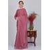 Rose Pink Georgette Indian Party Saree