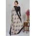 Black & Beige Indian Ethnic Saree
