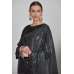 Black Shimmering Party Wear Saree
