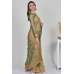 Pista Embroidered Indian Designer Wedding Saree