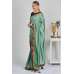 Mint & Navy Blue Ethnic Traditional Saree