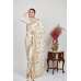 Off White Embellished Indian Wedding Saree