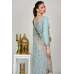 Sky Blue Embellished Wedding Saree